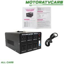 ALL-CARB 110v to 220v/ 220v to 110v Voltage Transformer Converter Step Up/Down