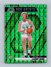 Larry Bird [Green] #299 Prices | 2024 Panini Mosaic | Basketball Cards