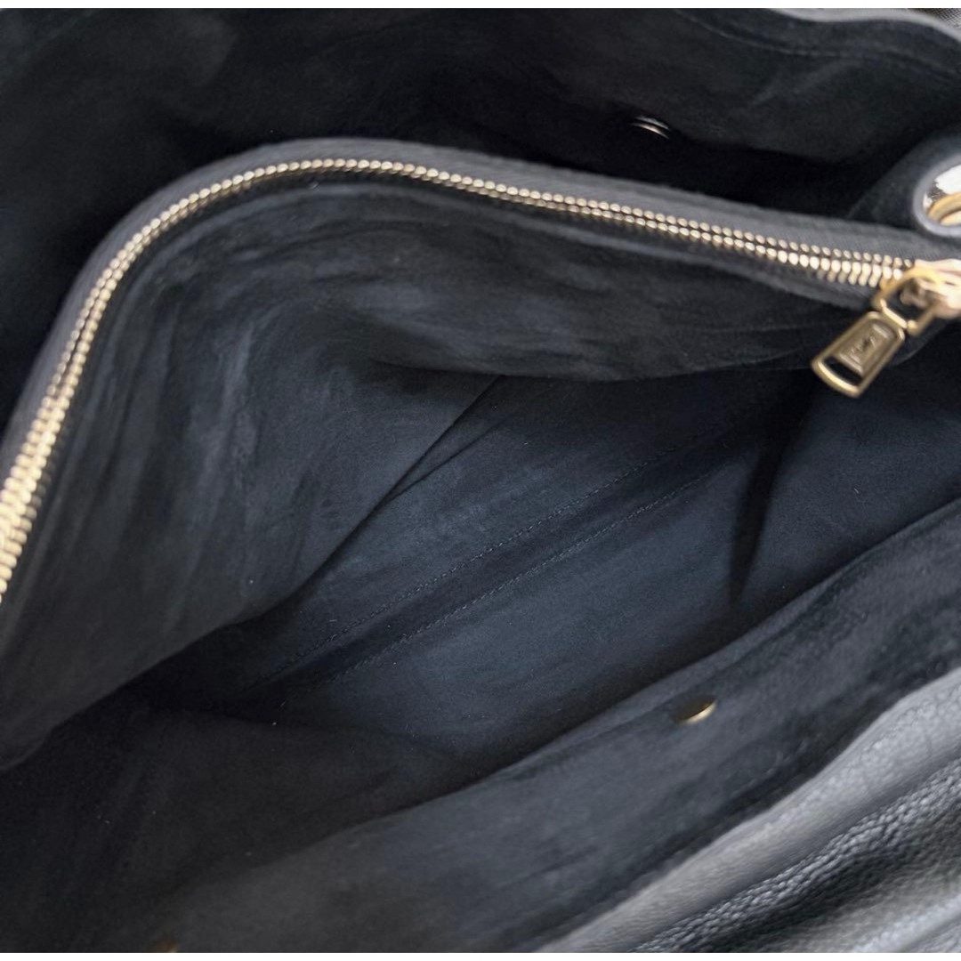 Yves saint Laurent Leopard Pony Hair Shoulder Bag 2000s Vintage Used Japan thumbnail 11