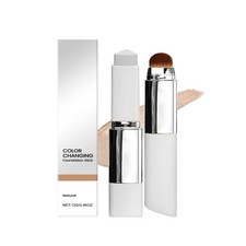 Color-Changing 2-In-1 Foundation Stick - Lightweight & Moisturizing for All Skin