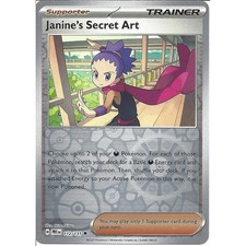 112/131 Janine's Secret Art : (Reverse Holo) Card : Pokemon Prismatic Evolutions
