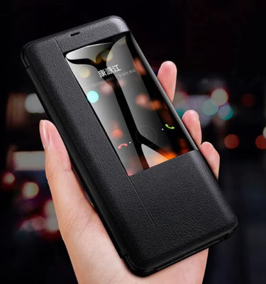 I Smart View Flip Cover kompatibel mit Huawei Mate 20 Pro Schutz
