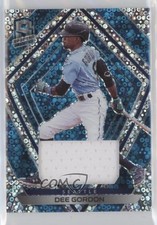2020 Panini Chronicles Spectra Neon Blue Prizm Swatches 26/99 Dee Gordon #25 0c6