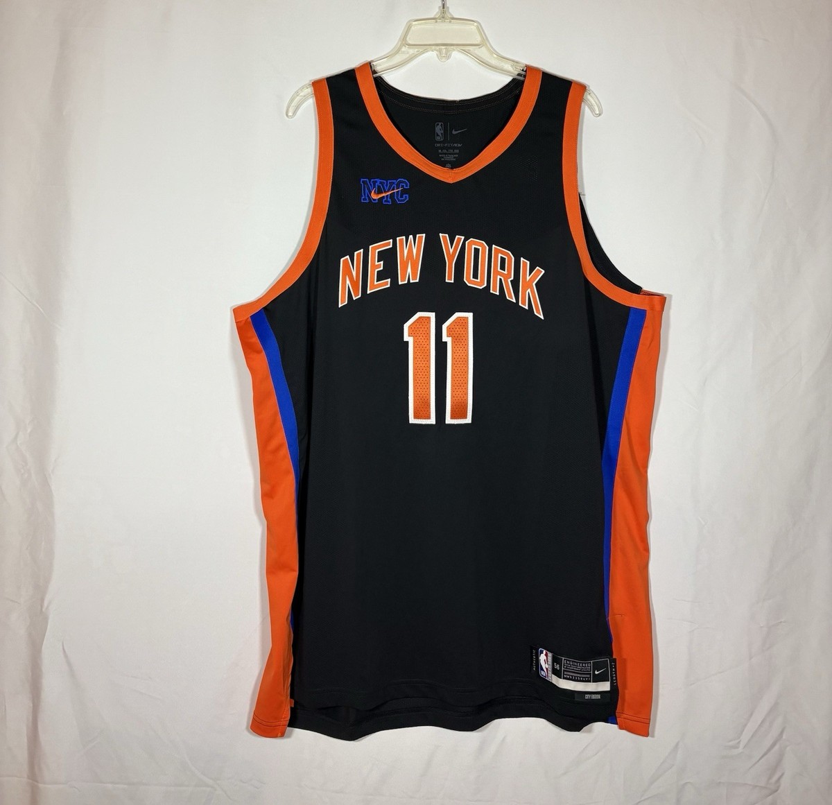 Nike New York Knicks #11 Brunson City Edition Authentic Basketball