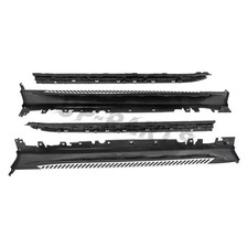 Side Steps Nerf Bars Running Boards For Bmw X5 F15 F85 2014-2018 Black Non-slip