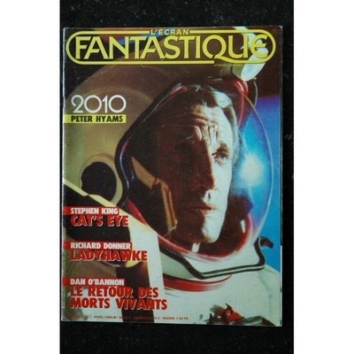 The Fantasy Screen Nr. 55 - 1985 - 2010 Peter HYAMS Stephen King CAT'S EYE LADY