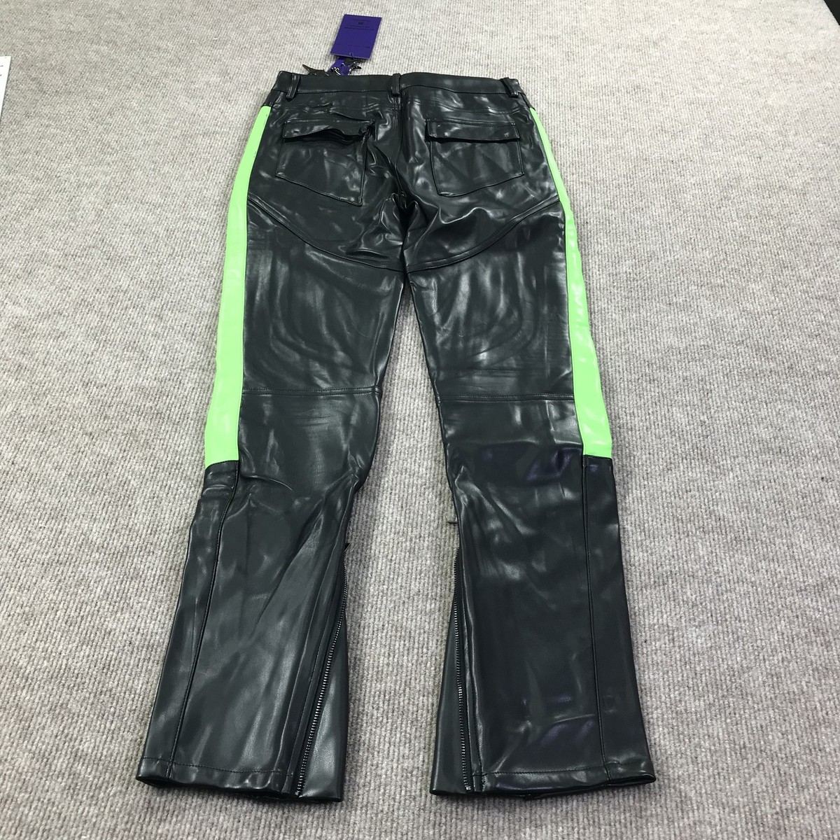 Guapi Pants Mens 30 Limited Edition Leather Moto Biker Streetwear