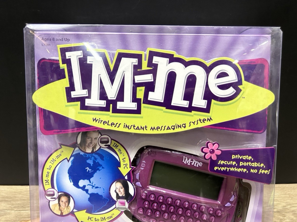 Radica Girl Tech IM-Me Wireless Instant Messaging System New In
