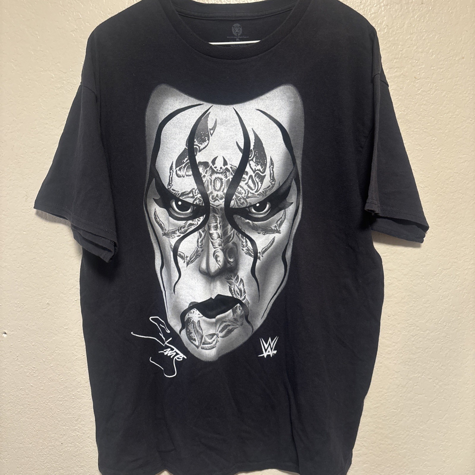 WWE Vintage Sting T-shirt Size Xl - Gem