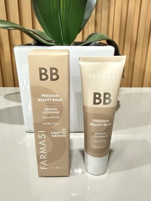 Farmasi BB Premium Beauty Balm Natural Finish All Skin Types 02 Light To Medium