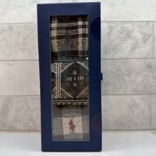 NEW, SEALED BOX Polo Ralph Lauren Mens Wool Blend Dress Socks Gift Box 3 Pairs