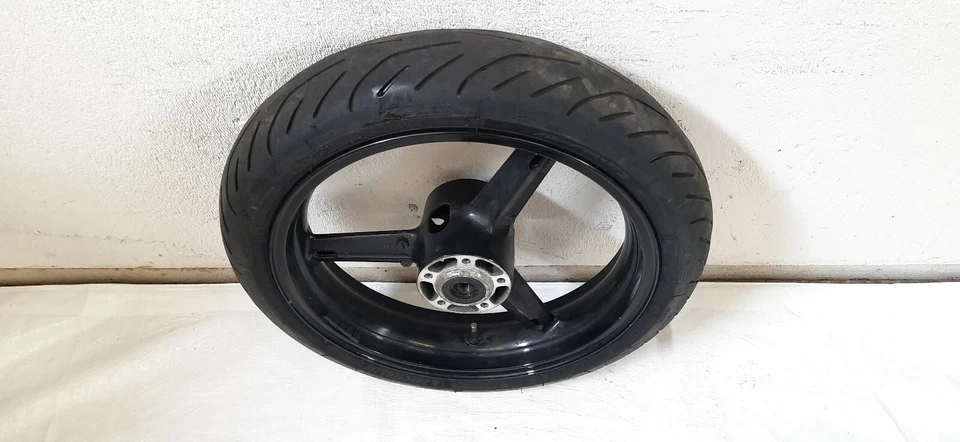 Suzuki GSX-R 600 K4 K5 WVB2 Vorderrad, Felge vorne mit Reifen, Front Wheel Rim - Bild 4 von 4