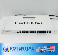 USED - Fortinet FortiGate 100F Network Security Firewall FG-100F With Power Cord