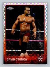 2015 Topps Chrome WWE #21 David Otunga X-Fractor