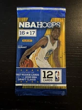 2016-17 Panini NBA Hoops Basketball Empty Hobby Pack Wrapper