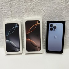 Apple iPhone 13 Pro, iPhone 16 Pro, iPhone 16 Pro Max Original EMPTY BOX Lot 3