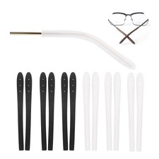 Temple Tips for Eyeglass Anti Slip Glasses Ear Grip Pieces Tube Sleeve Comfor...
