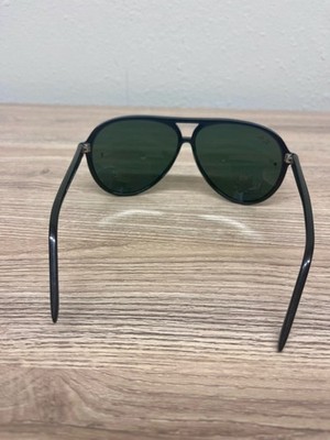 Ray Ban Bausch & Lomb Made in USA Aviator Sunglasses Dark Green Lens Black Ray Ban Bausch & Lomb Made in USA Aviator Sunglasses Dark  main image 3