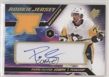 2020-21 SPx Rookie Jersey Gold Spectrum 37/49 Pierre-Olivier Joseph #PJ Auto n7r