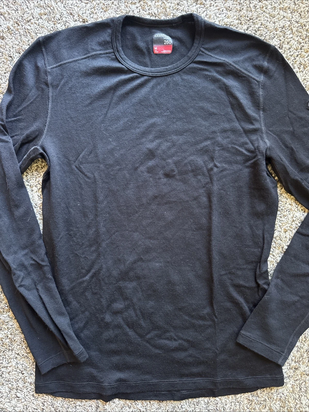 Icebreaker Mens Merino 260 Tech LS Medium