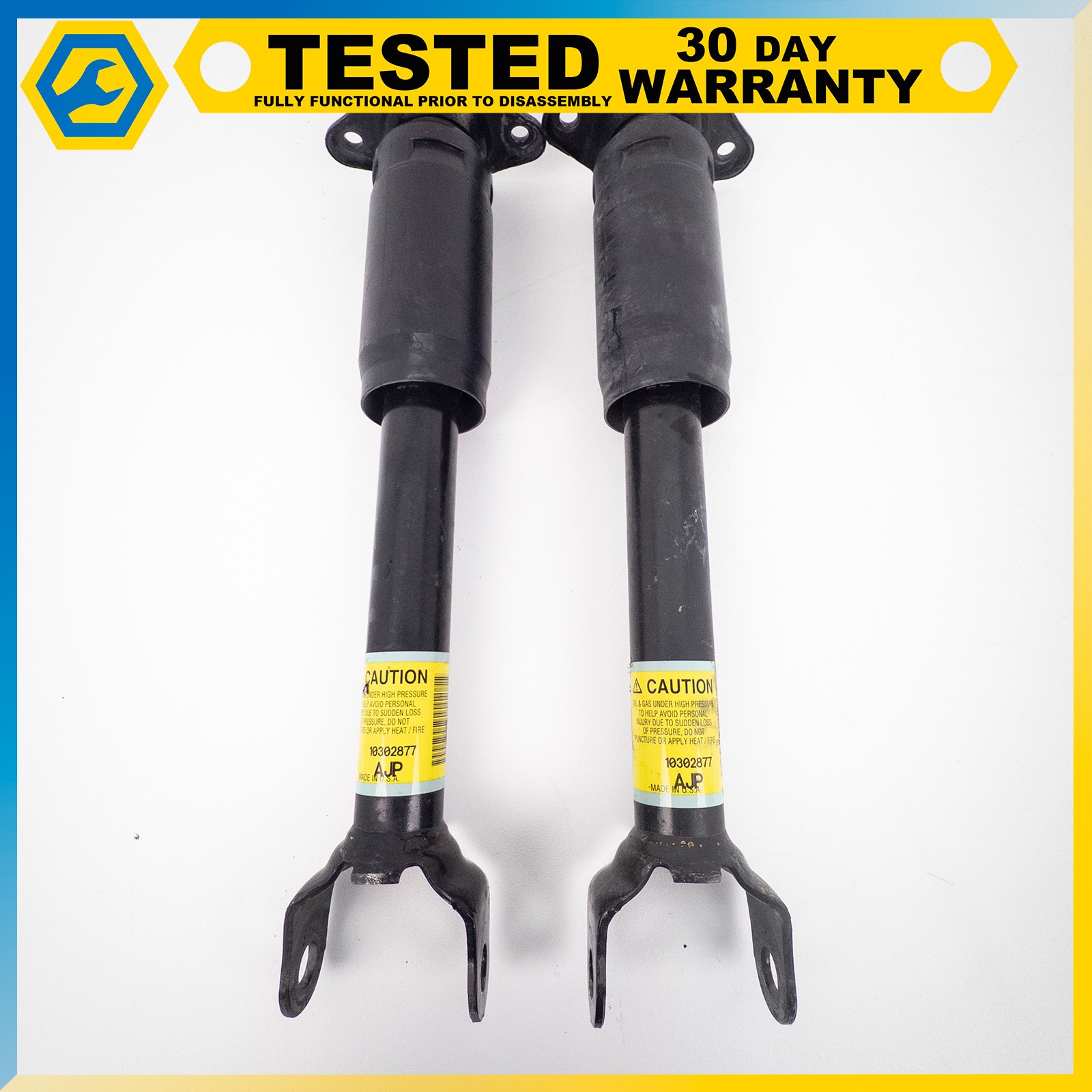 05-13 CHEVROLET CORVETTE C6 REAR RIGHT LEFT SHOCK STRUT ABSORBER ASSEMBLY SET OE