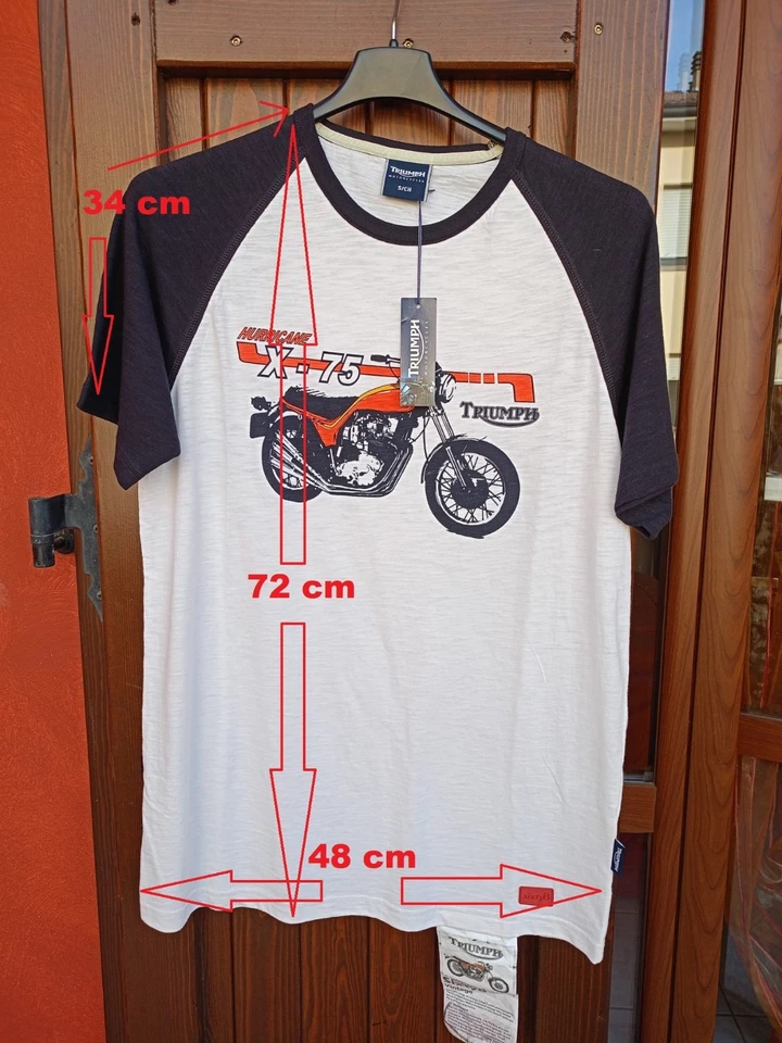 Triumph  t-shirt    X-75 - Imagen 2 de 4