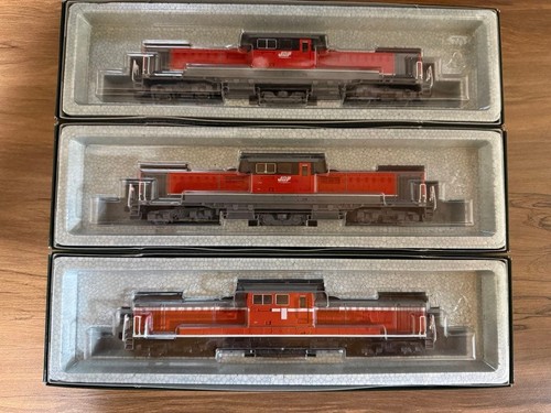 Juego de 3 coches KATO HO Gauge DD51 resistente al frío JR flete renovación color 87630 | Condition: Used