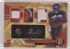 2017 Gold Standard Rookie Jersey Triple Prime Platinum 2/25 OJ Howard Auto uy5