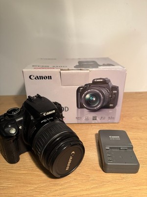 CANON EOS 350 D DS126071 Kamera + Canon Zoom Lens EF-S 18-55 mm #00165
