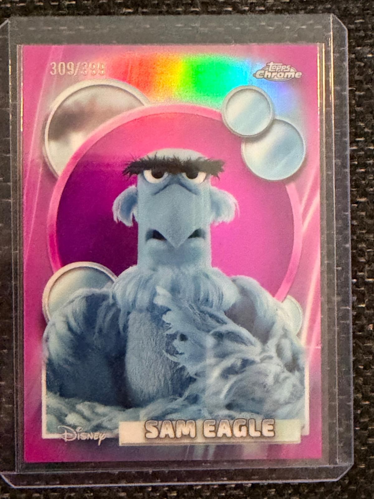 2026 Topps Chrome Disney #60 Sam Eagle Magenta Refractor