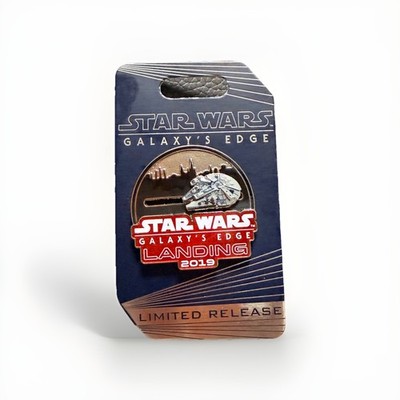 DISNEY PIN - STAR WARS GALAXY'S EDGE - LANDING 2019 MILLENNIUM FALCON SLIDER LE