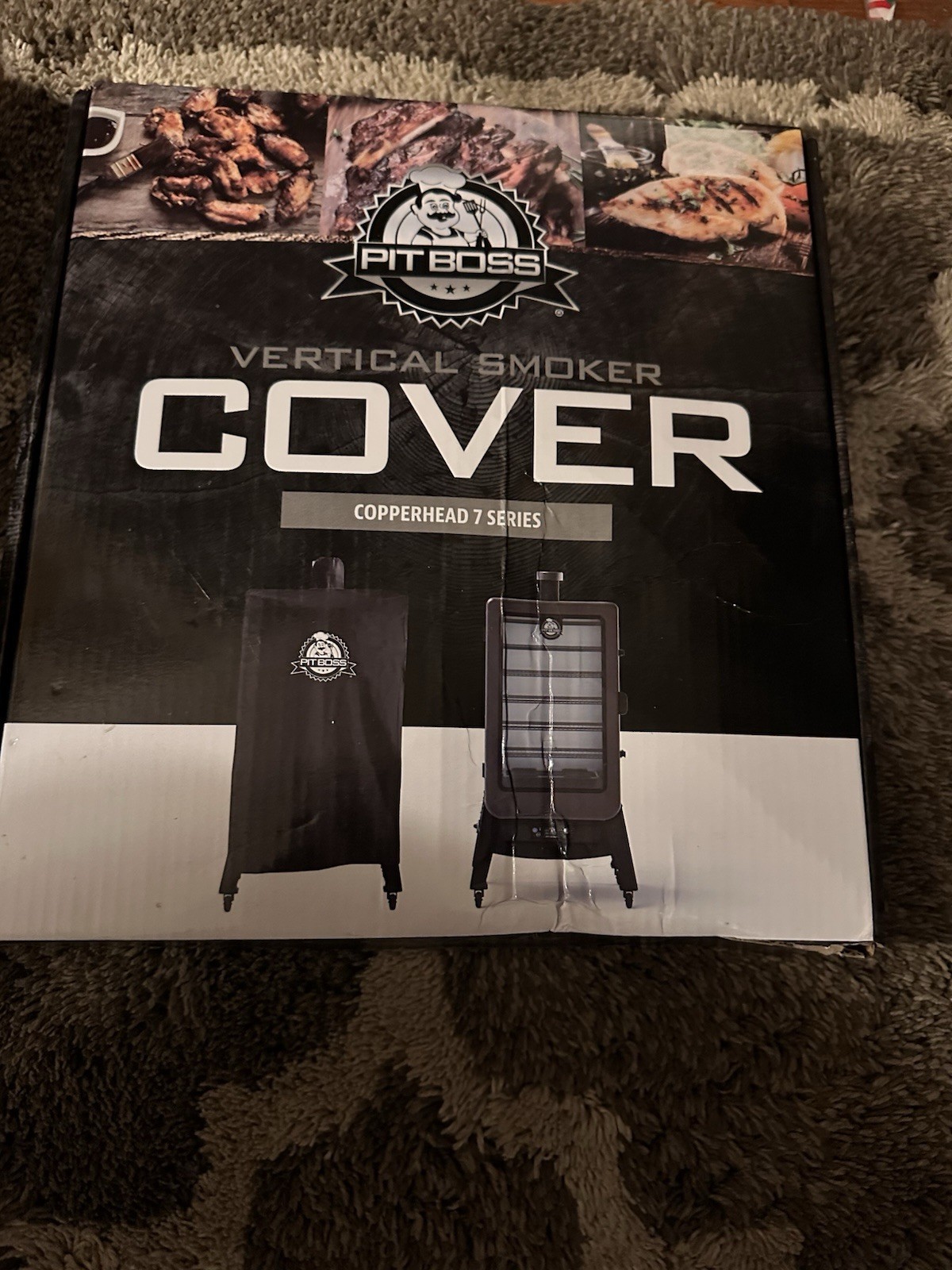 PIT BOSS 73752 Pellet Smoker Cover Black Copperhead 7 SERIES