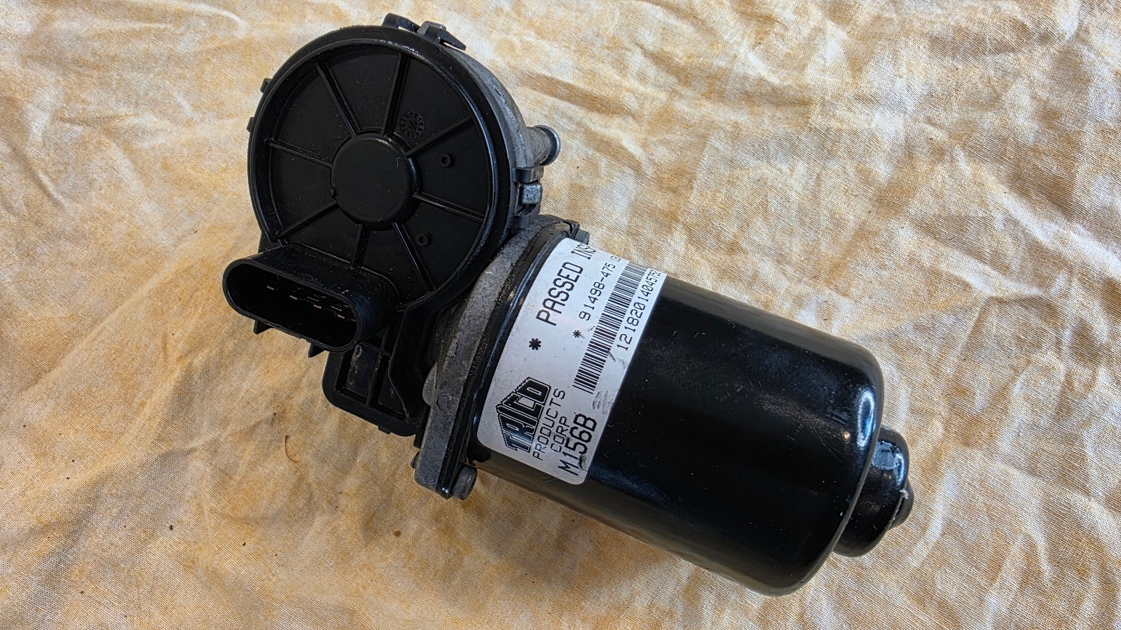 OEM 12V Maserati M156B Working Front Windshield Wiper Motor 91498475 Fits Ghibli
