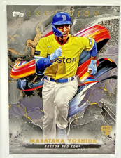 2023 Topps Inception Black 1/1 Masataka Yoshida #109 Rookie RC Red Sox