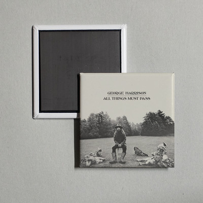 George Harrison - All Things Must Pass Original Album Cover Locker Fridge Magnet