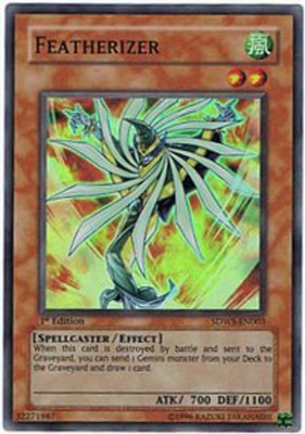 Featherizer - SDWS-EN003 - Super Rare - 1st Edition - Lightly Played