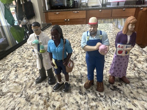 Lot of 4 Lakeshore Learning Community PVC Figures 5”