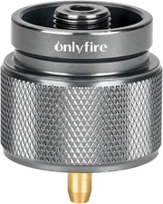 ONLYFIRE OUTDOOR LIVING Camping Stove Adapter, Backpacking 1-Pack Grey 