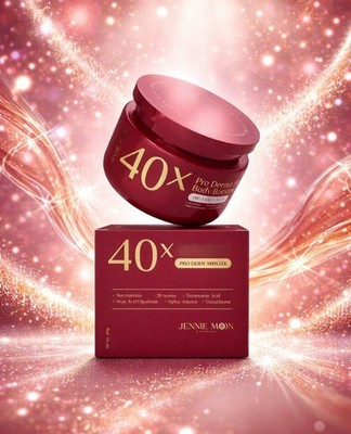 40x Jennie Moon Pro Derma Plus Body Booster 250g Anti Aging Whitening Firming