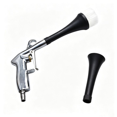 #ad Aluminum Alloy High Pressure Blow Gun with 360° Swivel 2 Nozzle Attachments $22.30