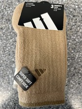 WOW 3 Adidas Women's Crew Socks Cushioned, ClimaCool Super Soft Size 5-10