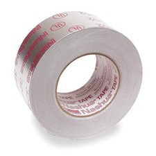 NASHUA 324A Foil Tape,2 1/2 in x 60 yd,Aluminum 6A068