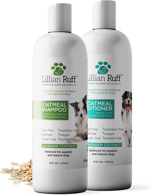 PRO Formula Deodorizing Oatmeal Dog Shampoo & Conditioner Set - Calm Itching & A