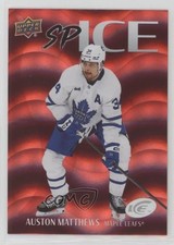 2024-25 Upper Deck Ice SP Ice Fire Level 4 Auston Matthews #SP-20 03uh