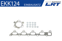 Montagesatz AbgaskrüMmer LRT EKK124 FüR Vectra Opel T98 Astra A04 Z02 CC Zafira