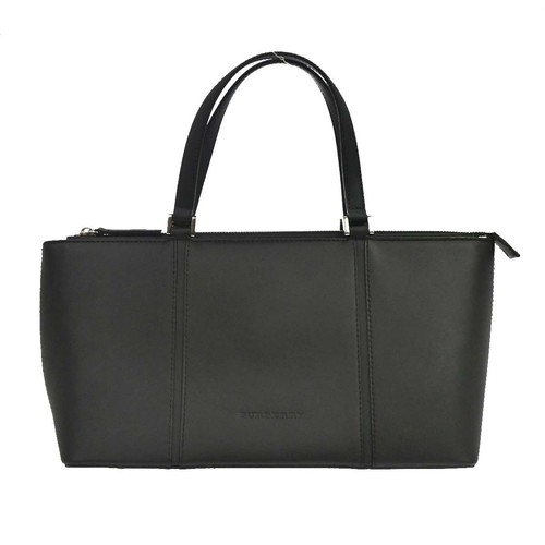 Best6/ Burberry Black Leather Handbag Pony-style TQ00085