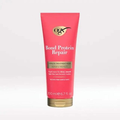 OGX Bond Protein Repair 1-Minute Treatment Mask 6.7 Fl. Oz. (200 ml)