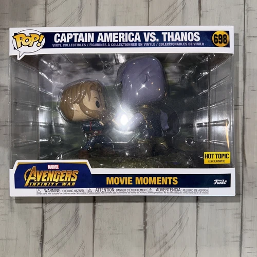 Funko Pop! Moments: Marvel Captain America vs Thanos  Hot Topic (Exclusive) #698