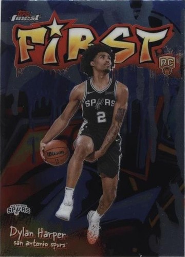 Dylan Harper Spurs Signed Wilson Team Alliance Basketball w/2025