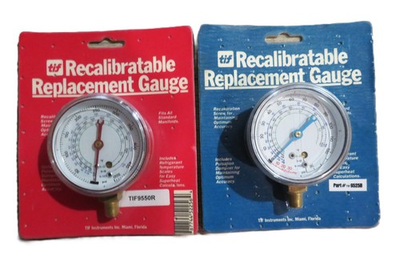 #ad NEW Tif Replacement HVAC Gauge Set H and L $24.95